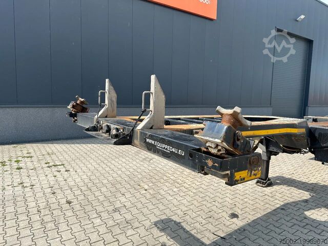 Containervervoer Pacton FLEX XL 45FT HC multi (2x extendable), liftaxle...