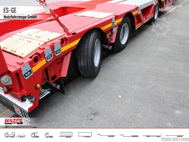 Dieplader oplegger FAYMONVILLE Multimax Satteltieflader (1+2) - nachlaufgelenkt