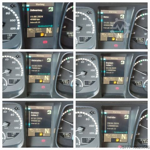 Standard SZM MERCEDES-BENZ Actros 1840 LS StreamSpace-Retarder-Standklima-