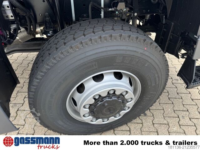Special purpose truck MAN TGS 33.480 6x6 BB CH, Hohe Bauart, Stahlmulde ca.