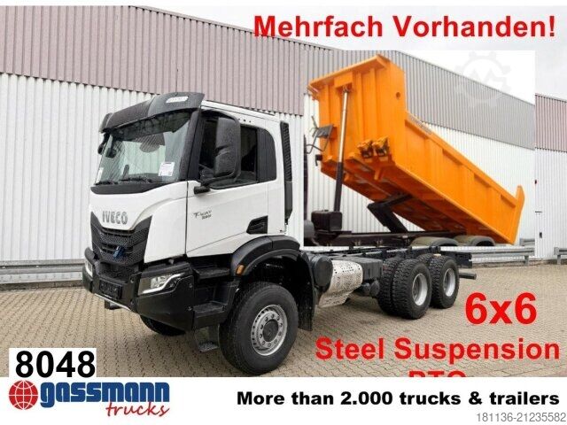 Special purpose truck Iveco T-Way 360 6x6, Mulde ca. 11m³, 3x VORHANDEN!