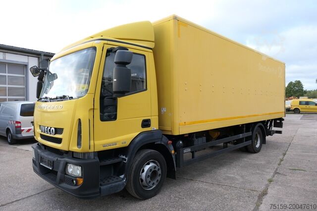 Sandučar kamion iveco EuroCargo ML 120 E28/P AHK LBW Koffer 7,00x2,44x1,98