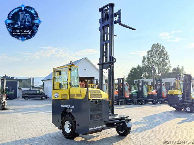 Carrello elevatore a 4 direzioni Combilift C3000XL GAS DUPLEX 4550 FORK POSITIONER
