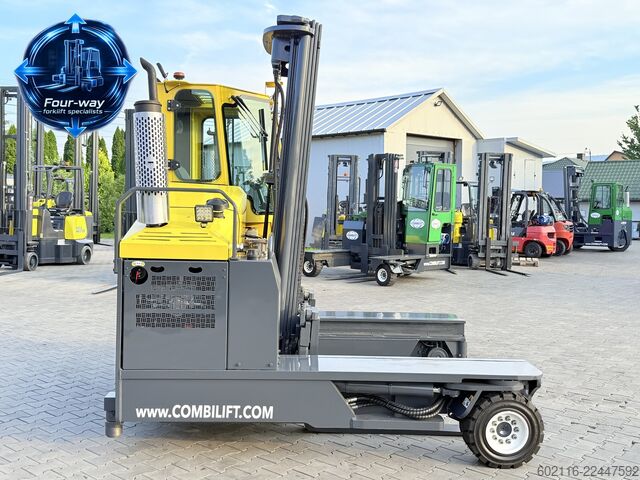 Carrello elevatore a 4 direzioni Combilift C4000 DIESEL TRIPLEX 6000 FORK POSITIONE