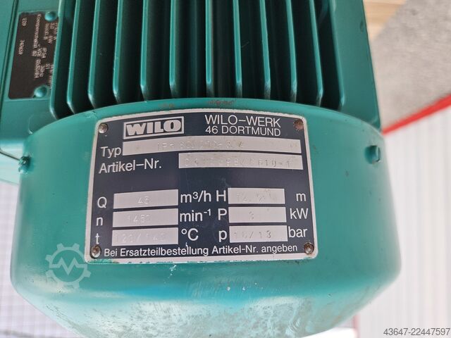 Pompa, pompa di circolazione industriale Wilo IPH 80/200-3/4