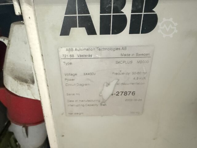 Robot cell ABB S4C + M 2000