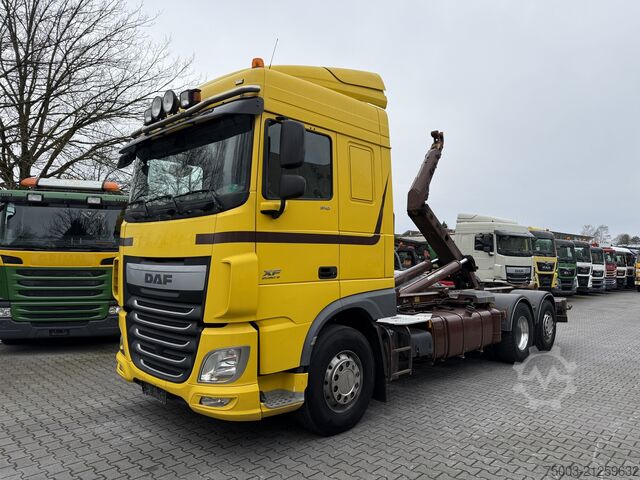 Tipper truck Daf XF510 6X2*4 Haken Meiller RS21
