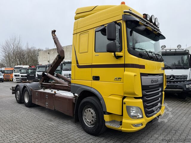 Tipper truck Daf XF510 6X2*4 Haken Meiller RS21