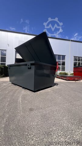 Benne preneuse 3000 x 2000 x 1250 CTG GmbH Grabbox mit Stahldeckel