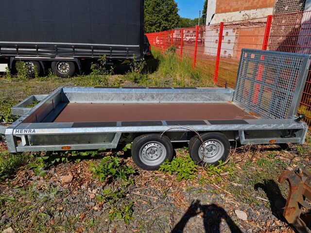 Ρυμουλκούμενο HENRA MT 353517 Maschinentransporter  100 km/h neu