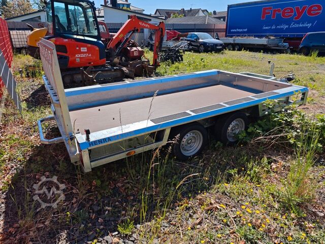 Ρυμουλκούμενο HENRA MT 353517 Maschinentransporter  100 km/h neu