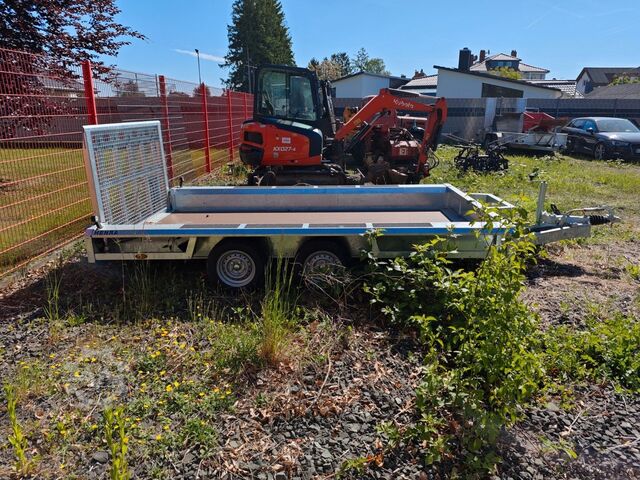 Ρυμουλκούμενο HENRA MT 353517 Maschinentransporter  100 km/h neu