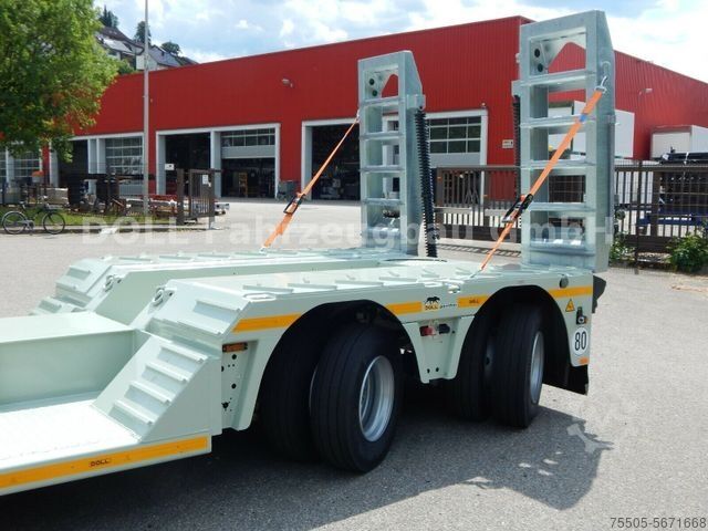 Dieplader oplegger DOLL Tiefbett T2E-0LZ21 panther FORST