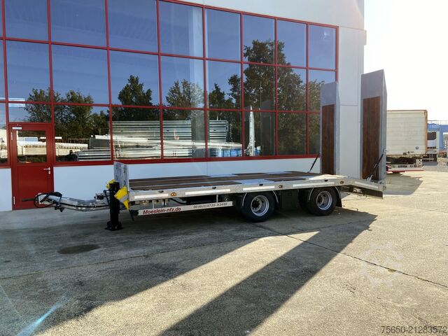 Low loader trailer Möslein TT 21-6,5  21 t Tandemtieflader, Luftgefedert, NEU