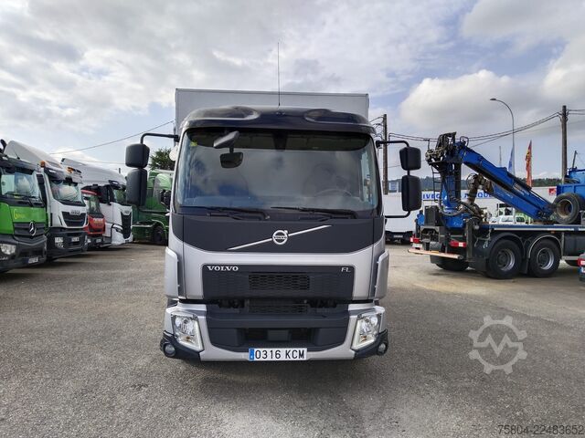 Plattewagen met zeil Volvo FL 240