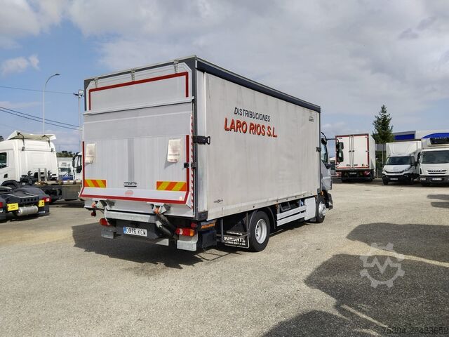 Plattewagen met zeil Volvo FL 240