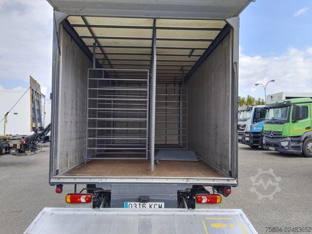 Plattewagen met zeil Volvo FL 240