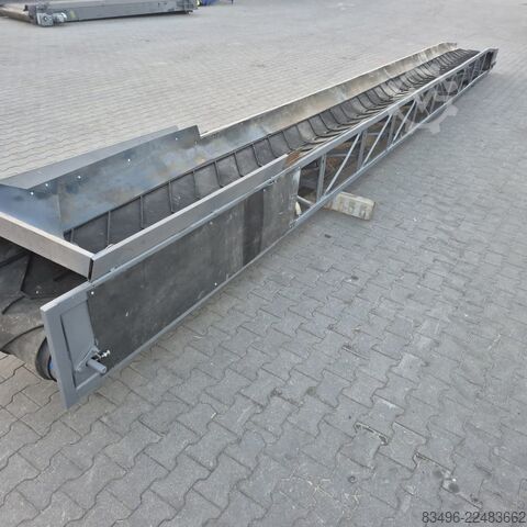 Oluklu konveyör bant, oluk bantlı taşıyıcı, konveyör bant Forderband Transportband  Conveyor 