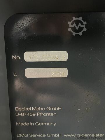 Bewerkingscentrum DECKEL MAHO DMU 40 monoBLOCK