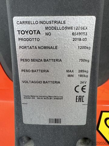 SWE 120 S * DEMO !! Atex Miretti EX 3D / Zone 22 !! TOYOTA SWE 120 S  * DEMO !! Atex Miretti EX 3D / Zone 22 !!