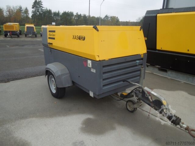 Compresor de tornillo Atlas Copco XAS137