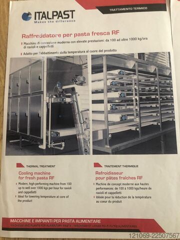 Máquina de procesamiento de pasta ITALPAST Pasta Cooler