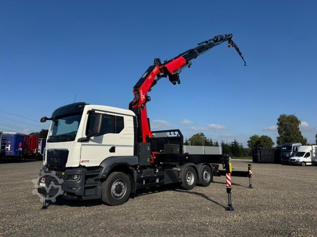 Zware vrachtwagen MAN 26.470 6x4-4 Hydrodrive Fassi Kran F545 Jib