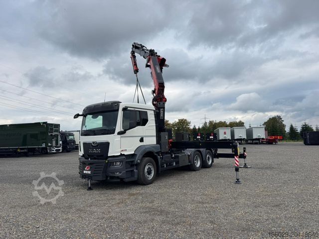 Schwerlast LKW/SZM MAN 26.470 6x4-4 Hydrodrive Fassi Kran F545 Jib