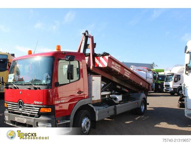 Hakenarmsystem Mercedes-Benz Atego reserved!!  1218 + HYVALIFT + CONTAINER +...