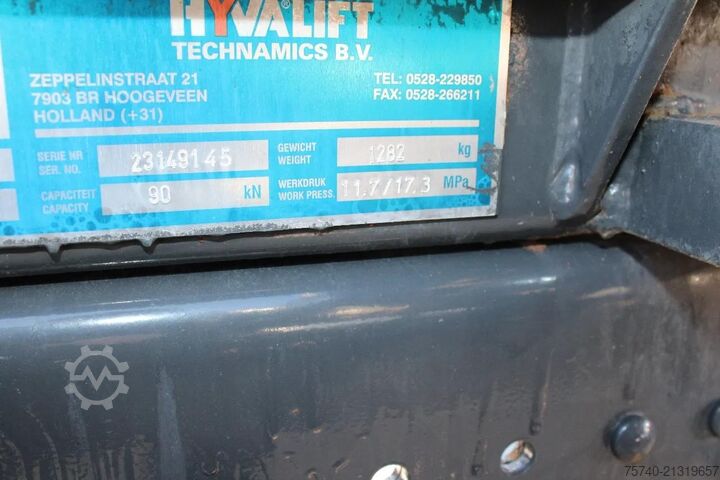 Hakenarmsystem Mercedes-Benz Atego reserved!!  1218 + HYVALIFT + CONTAINER +...