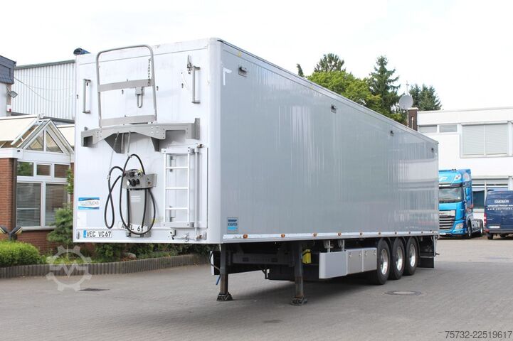 Semiremorcă cu podea mobilă knapen Walkingfloor Cargofloor 92m³ 10mm Alufelgen