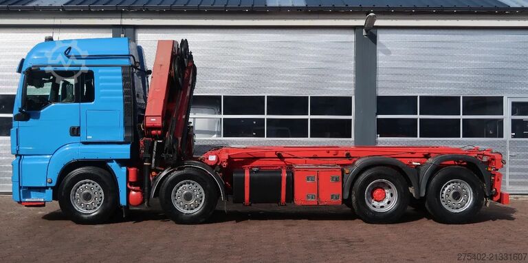 Darus teherautó MAN TGS 35.480 8X2-6/ HMF 2620/ CABLE+KRAN/ REMOTE