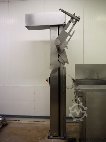 Tote Bin Lifter Loader Tote Bin Lifter Stainless Steel 