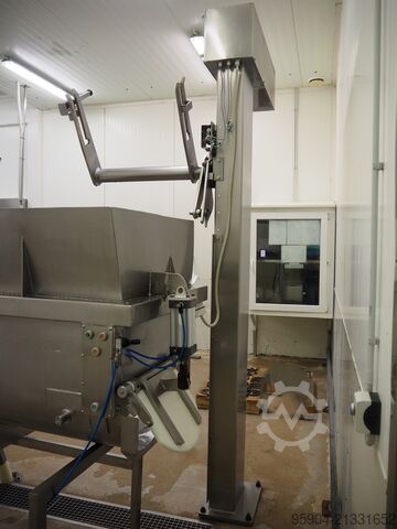 Tote Bin Lifter Loader Tote Bin Lifter Stainless Steel 