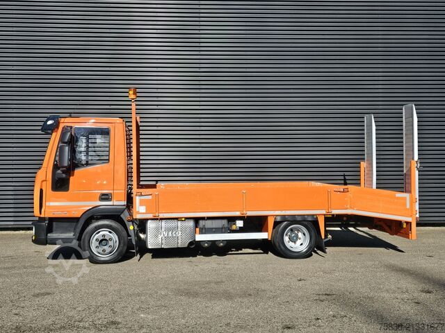Bergingsvoertuig Iveco 8-160L OPRIJ / MACHINE TRANSPORT