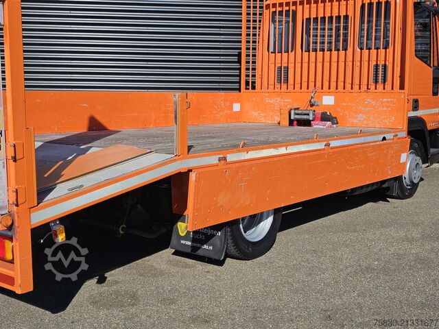 Bergingsvoertuig Iveco 8-160L OPRIJ / MACHINE TRANSPORT