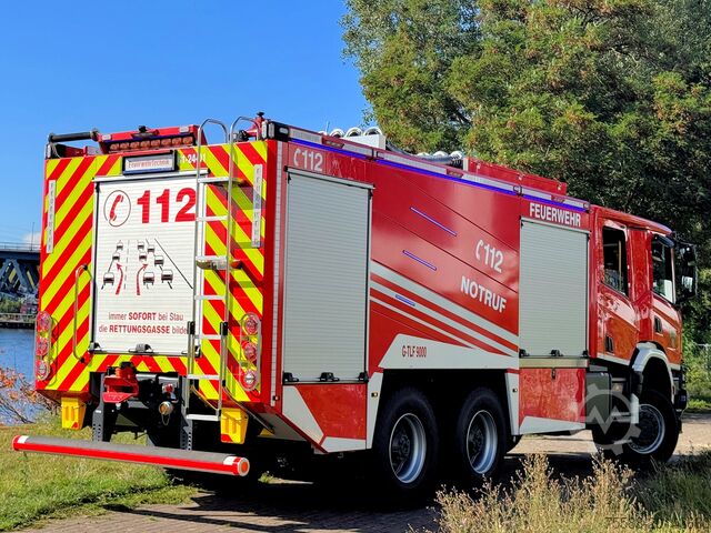 GTLF9500 autospecială de pompieri cu cisternă mare SCANIA P450 XT 6x6 Allrad