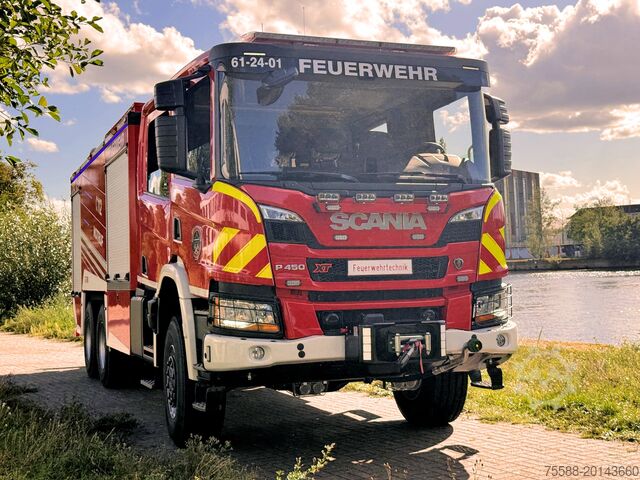 GTLF9500 autospecială de pompieri cu cisternă mare SCANIA P450 XT 6x6 Allrad