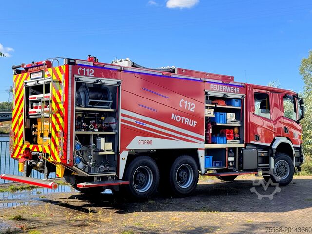 GTLF9500 autospecială de pompieri cu cisternă mare SCANIA P450 XT 6x6 Allrad