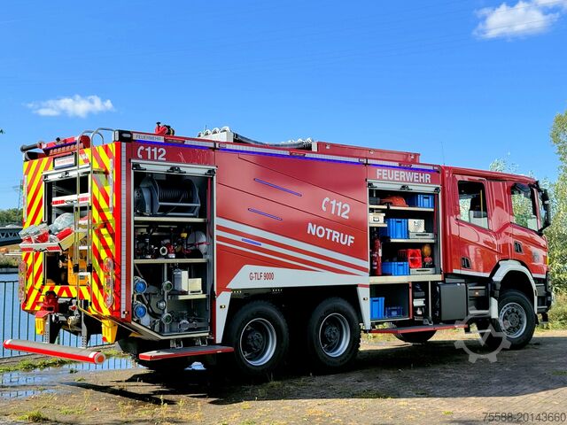GTLF9500 autospecială de pompieri cu cisternă mare SCANIA P450 XT 6x6 Allrad