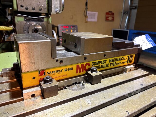 Hydraulický strojní svěrák SAFEWAY CHV-160V