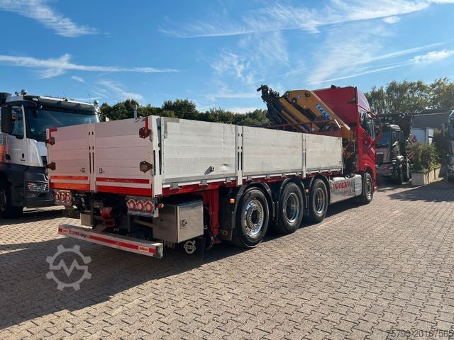 Truck mounted crane VOLVO Autokran FH16 750 Pritsche EFFER 395/8S Lenk