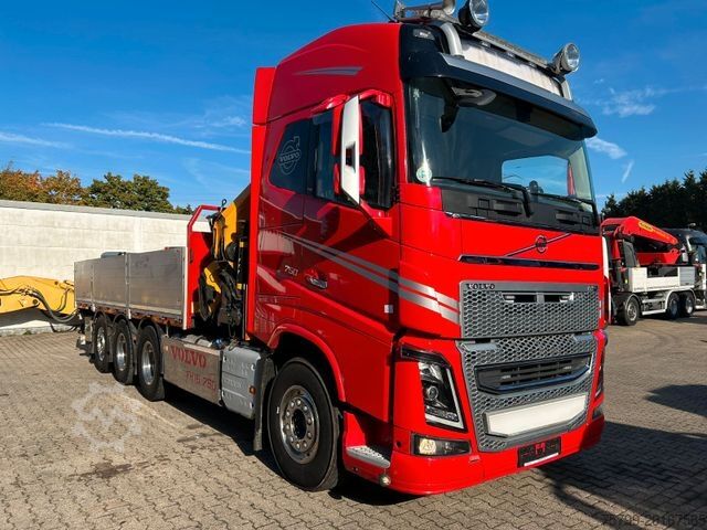 Żuraw samochodowy VOLVO Autokran FH16 750 Pritsche EFFER 395/8S Lenk