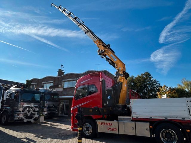 Truck mounted crane VOLVO Autokran FH16 750 Pritsche EFFER 395/8S Lenk