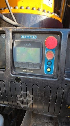 Truck mounted crane VOLVO Autokran FH16 750 Pritsche EFFER 395/8S Lenk