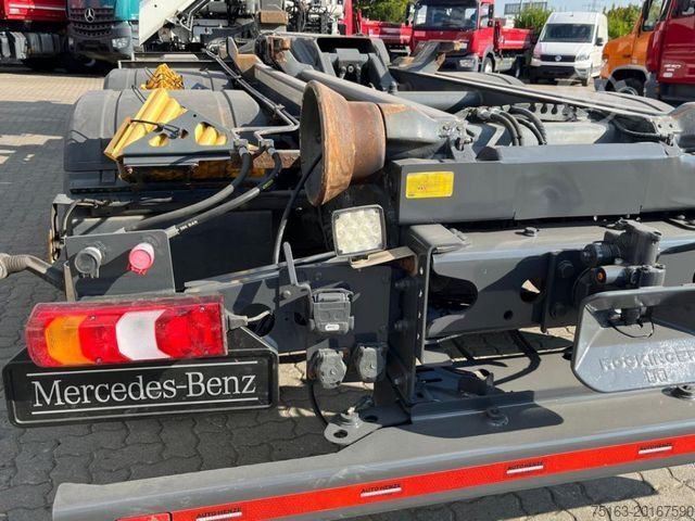 Abrollkipper MERCEDES-BENZ Antos 2543 L 6x2 Abrollkipper mit Kran Funk+Grei