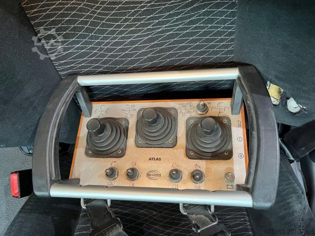 Autokran MERCEDES-BENZ Antos 2543 L 6x2 Abrollkipper mit Kran Funk+Grei