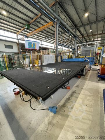 Linia do cięcia szkła laminowanego VSG Bystronic / Hegla Bystronic / Hegla VSG-Schneidlinie