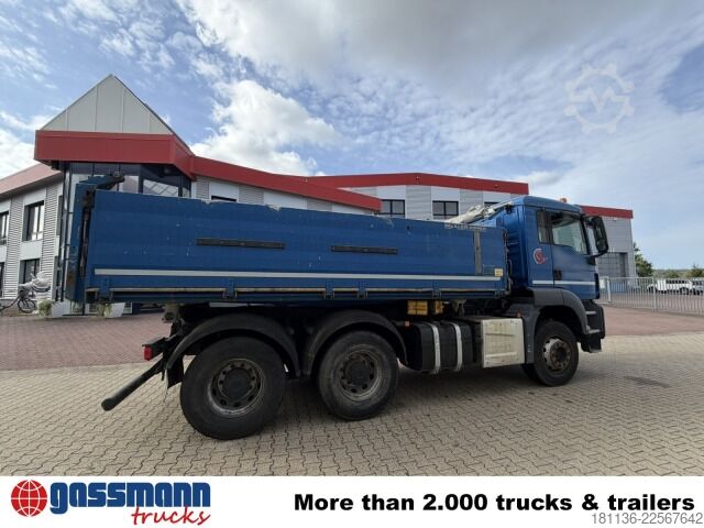 Autocarro ribaltabile MAN TGS 26.460 6x4 BB, Intarder, Alu-Bordwände
