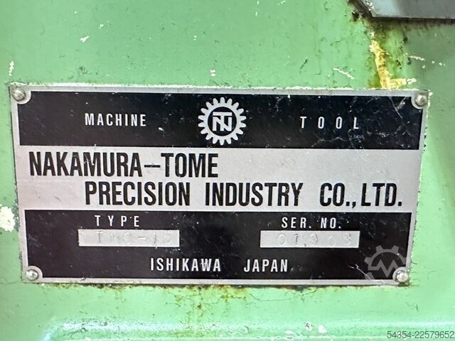 Tour CNC Nakamura-Tome Tome TMC - 15